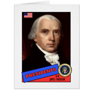 James Madison Baseball Card