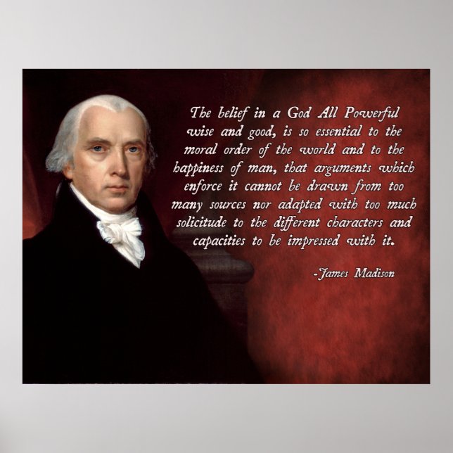 James Madison God Poster (Front)