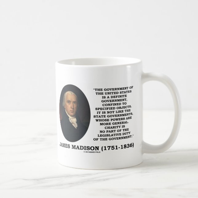 James Madison Govt Of United States Specified Govt Coffee Mug (Right)