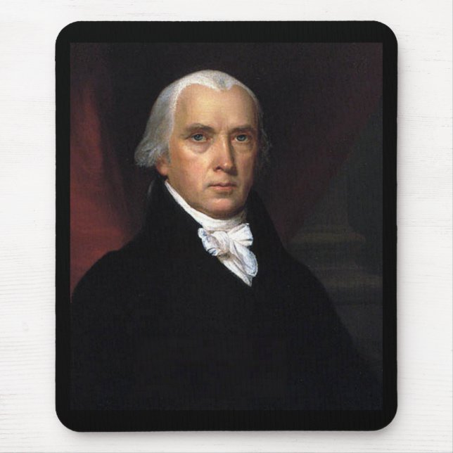 James Madison Mouse Pad (Front)