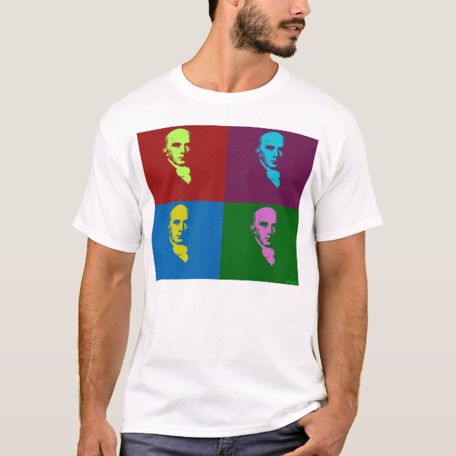 James Madison PopArt T-Shirt (Front)