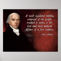 James Madison Second Amendment