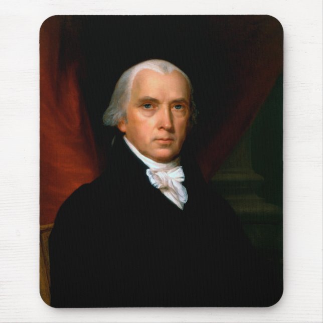 James Madison the 4th President: Colonial America Mouse Pad (Front)