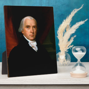 James Madison the 4th President: Colonial America Plaque