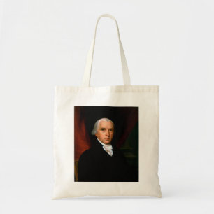 James Madison the 4th President: Colonial America Tote Bag