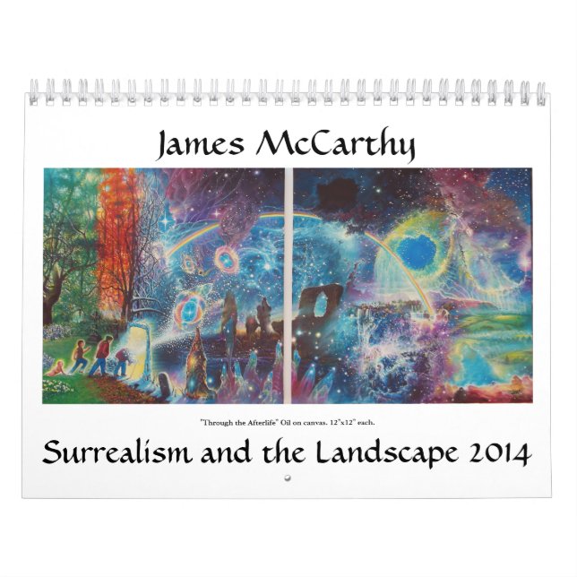 James McCarthy Surrealism and the Landscape 2014 Calendar (Cover)