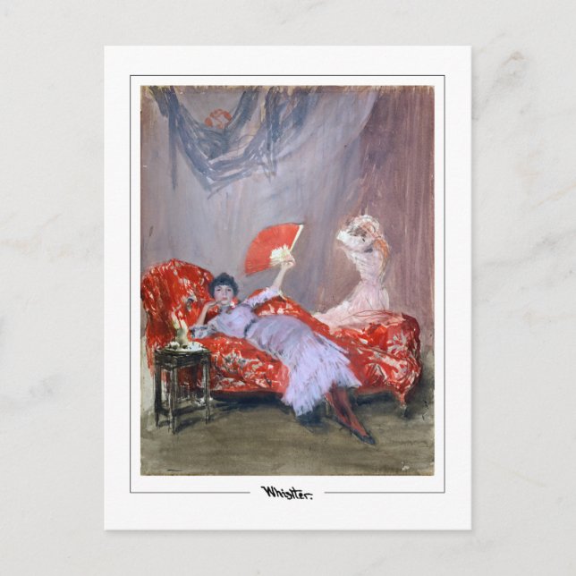 James McNeill Whistler #3 - Fine Art Postcard (Front)