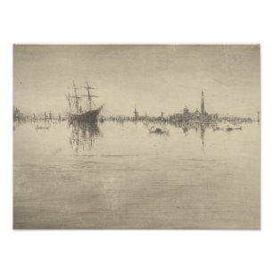 James McNeill Whistler - Nocturne Photo Print