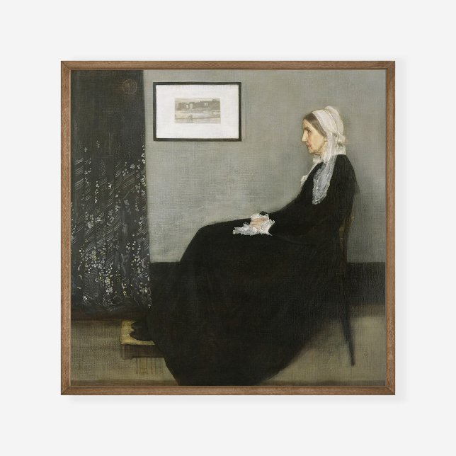 James McNeill Whistler Portrait Whistler's Mother Poster (Creator Uploaded)