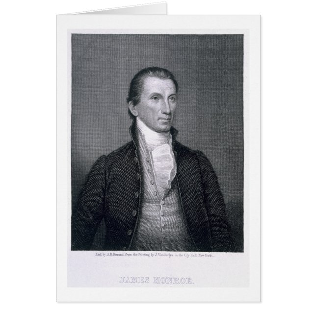 James Monroe, engraved by Asher Brown Durand (1796 (Front)