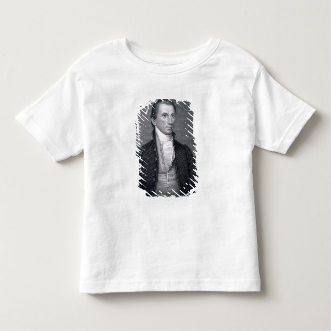 James Monroe, engraved by Asher Brown Durand (1796 Toddler T-Shirt (Front)