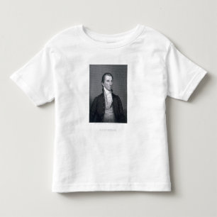 James Monroe, engraved by Asher Brown Durand (1796 Toddler T-Shirt
