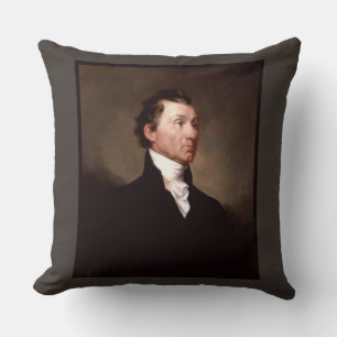 James Monroe Portrait, Early American President Cushion