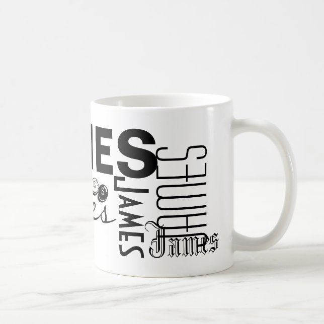 JAMES - Personalise The Mug (Right)