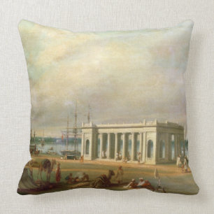 James Prinsep's Memorial, on the Hooghli River, Ca Cushion