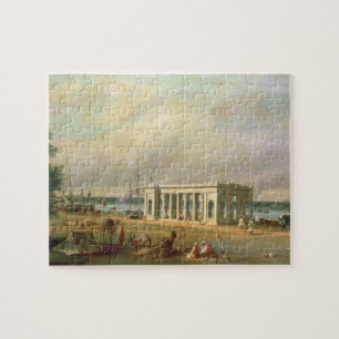 James Prinsep's Memorial, on the Hooghli River, Ca Jigsaw Puzzle