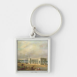 James Prinsep's Memorial, on the Hooghli River, Ca Key Ring