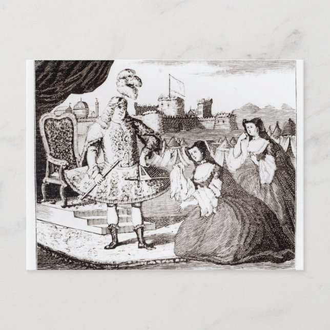 James Quin  as Coriolanus Postcard (Front)