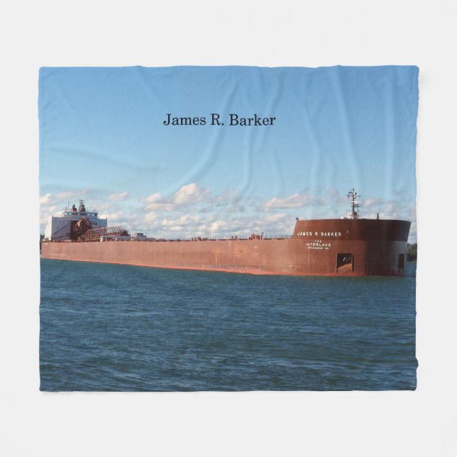 James R. Barker blanket (Front (Horizontal))