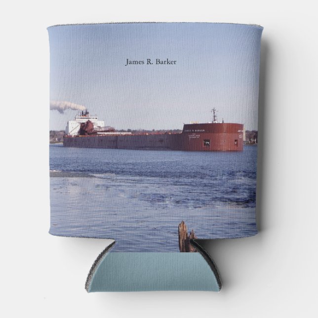 James R. Barker can cooler (Front)