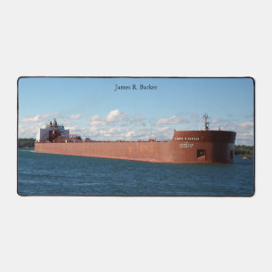 James R. Barker desk mat