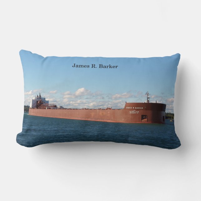 James R. Barker lumbar pillow (Front)