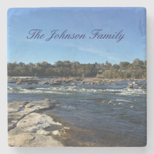 James River family Stone Coaster