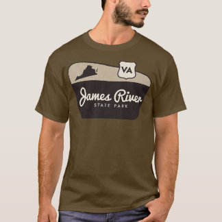 James River State Park Virginia Welcome Sign T-Shirt