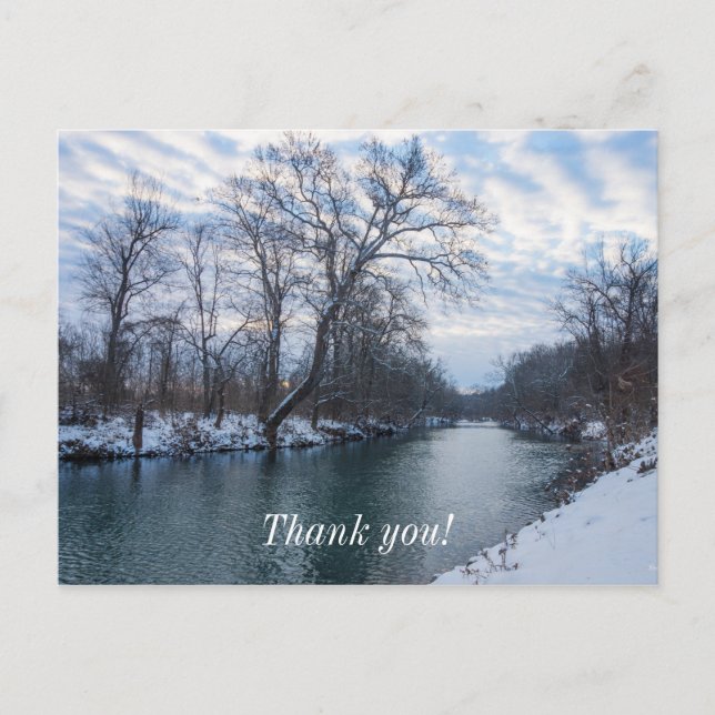 James River Winter Postcard (Front)