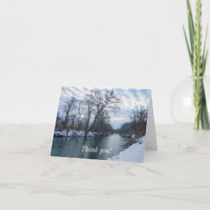 James River Winter Thank You Card