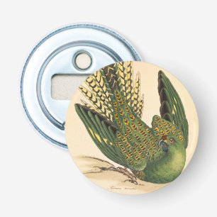 James Sowerby Ground Parrot, Psittacus terrestris Bottle Opener