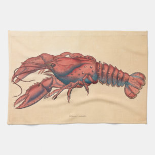 James Sowerby Serrated Lobster Tea Towel