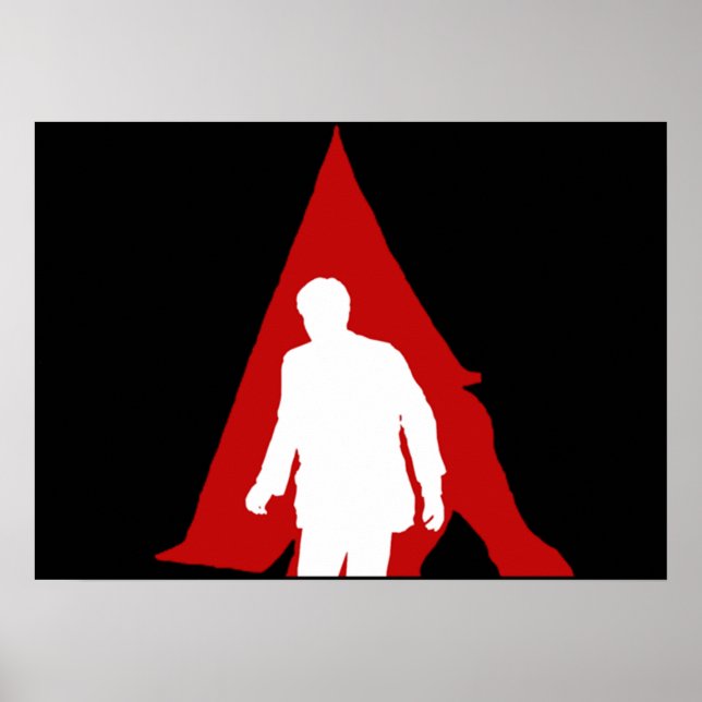 James Sunderland Pyramid Head Silent Hill  Poster (Front)