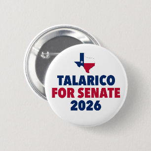 James Talarico for Senate 2026 Election Texas 6 Cm Round Badge