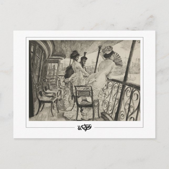 James Tissot #89 - Fine Art Postcard (Front)