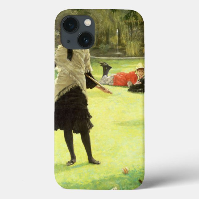 James Tissot | Croquet, c.1878 Case-Mate iPhone Case (Back)
