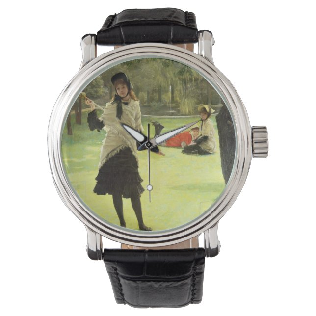 James Tissot | Croquet, c.1878 Watch (Front)