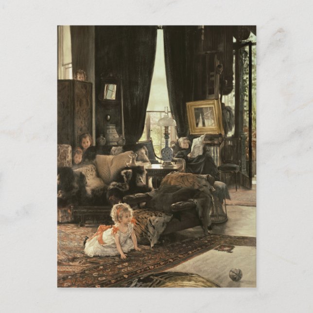 James Tissot | Hide and Seek, c.1880-82 Postcard (Front)