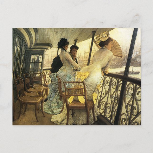 James Tissot Portsmouth Postcard (Front)