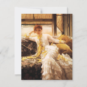 James Tissot Seaside Invitatations Invitation