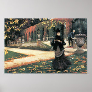 James Tissot - The letter came in handy Poster