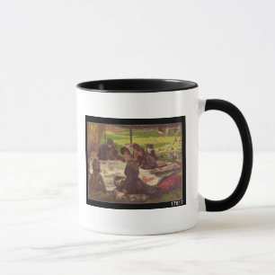 James Tissot   The Picnic , c.1881-2 Mug