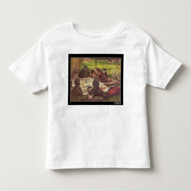 James Tissot | The Picnic , c.1881-2 Toddler T-Shirt (Front)