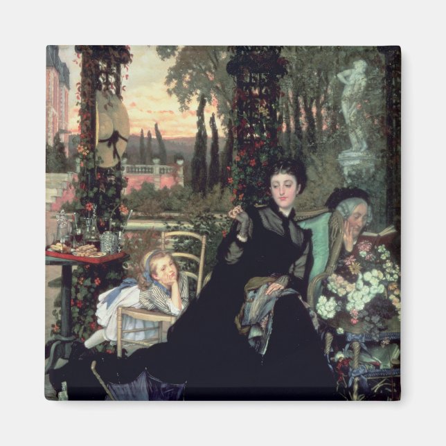 James Tissot | The Widow, 1868 Magnet (Front)