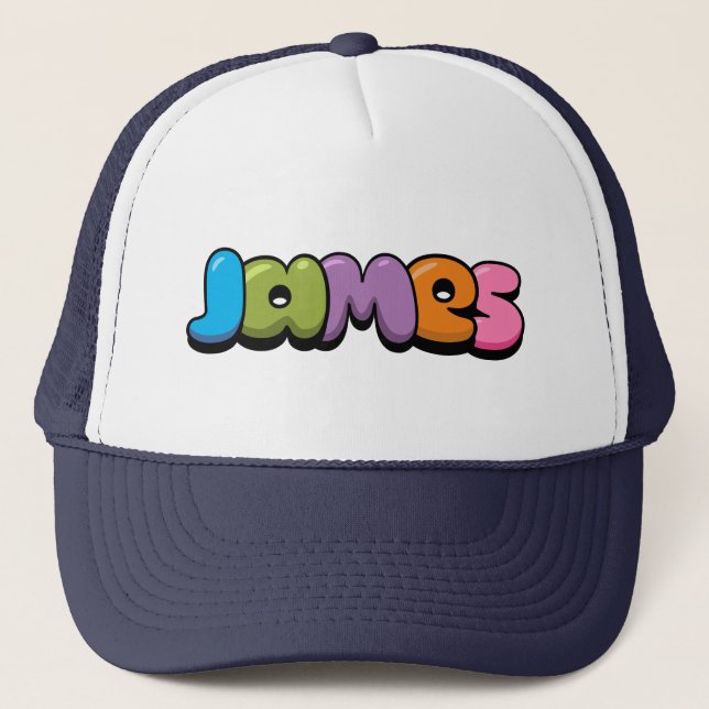James Trucker Hat (Front)