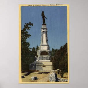 James W. Marshall Monument View # 2 Poster