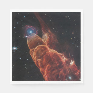 James Webb Space Telescope Cosmic Tornado Napkin