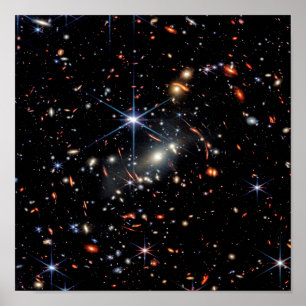 James Webb Space Telescope First Deep Field Poster