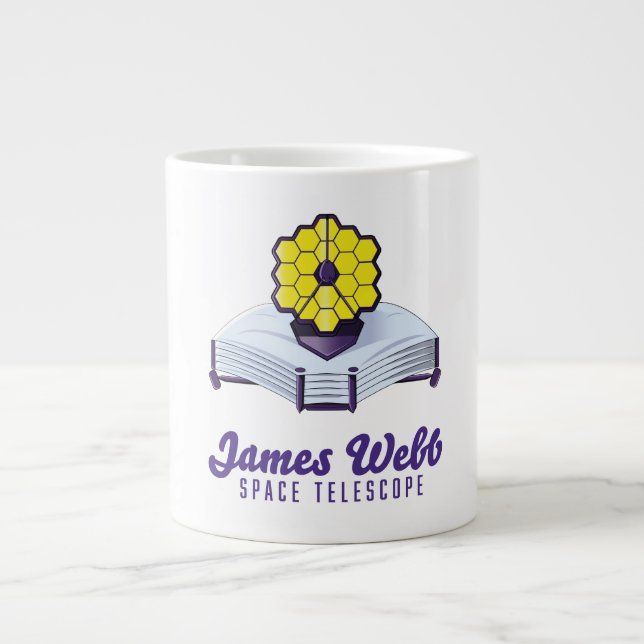 James Webb Space Telescope. Giant Coffee Mug (Front)