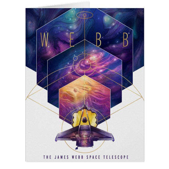 James Webb Space Telescope Illustration Art (Front)